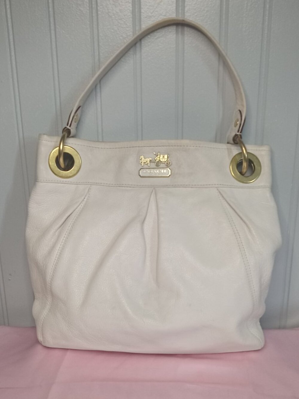 Coach Madison Leather Hippie Shoulder Bag
